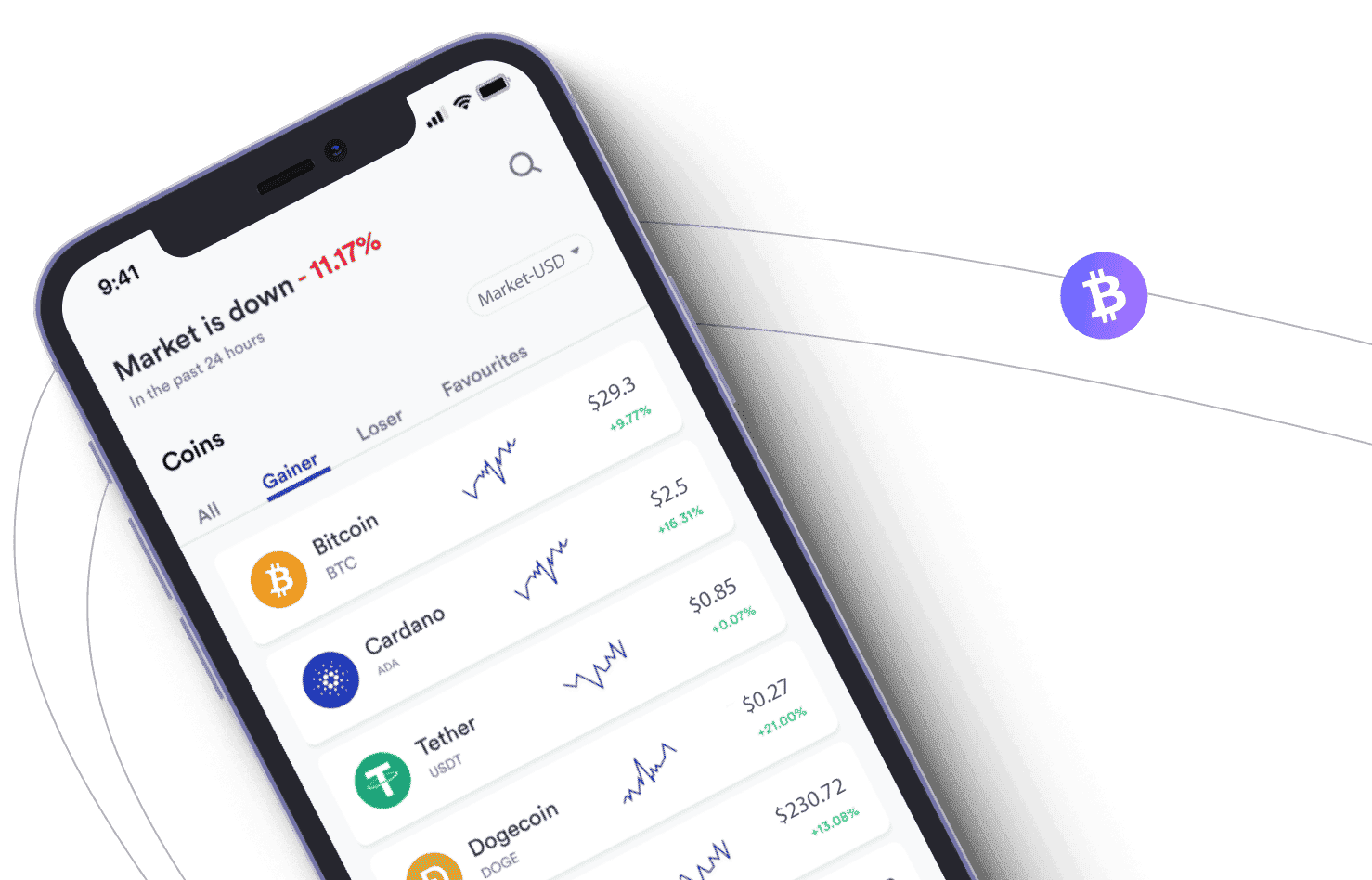 Illustration about Lunexora crypto market opportunities